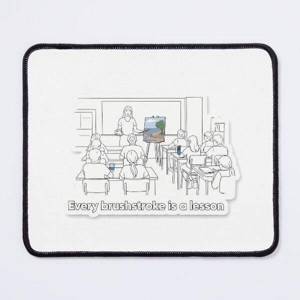 Item preview, Minimalist Art Teacher Inspiration designed and sold by NiftyWrx.