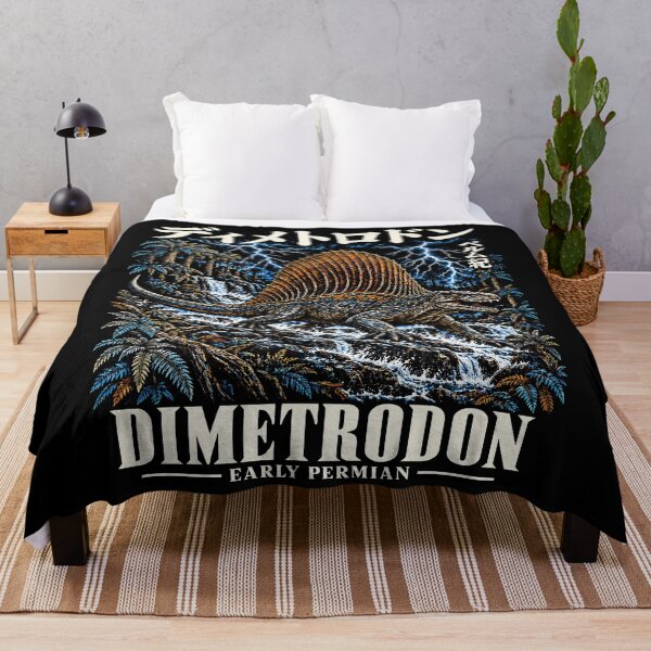 Item preview, Dimetrodon Early Permian Vintage Japanese Paleoart designed and sold by Eh Plus Designs.