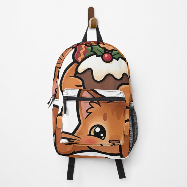 Item preview, Cute Christmas Somali Cat Holding a Christmas Pudding designed and sold by pumsquare.