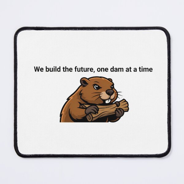Item preview, Bold Beaver with Future Quote designed and sold by NiftyWrx.