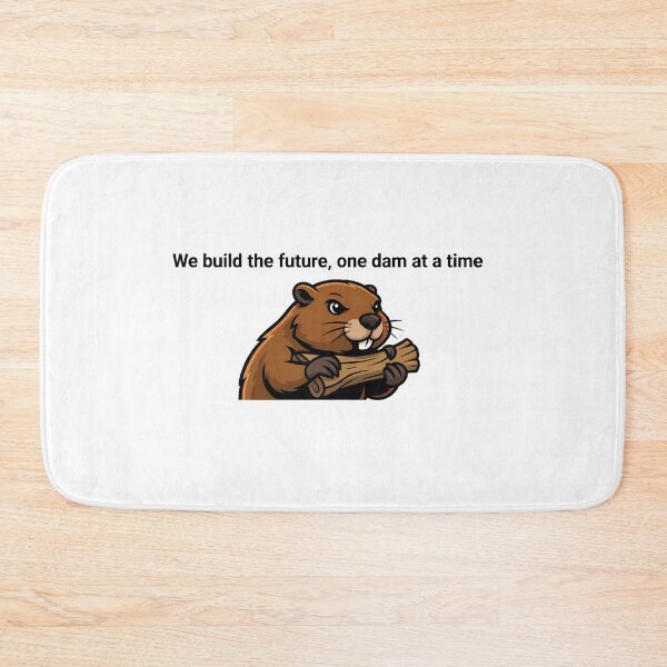Item preview, Bold Beaver with Future Quote designed and sold by NiftyWrx.