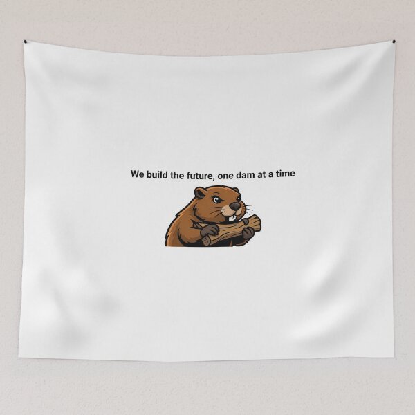 Item preview, Bold Beaver with Future Quote designed and sold by NiftyWrx.