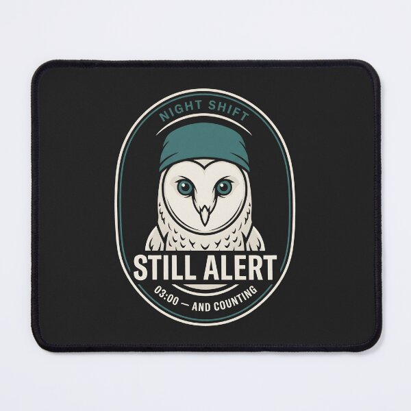 Item preview, Night Shift Still Alert designed and sold by SplashTastic.