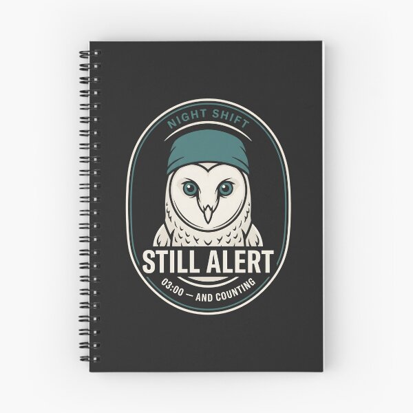 Item preview, Night Shift Still Alert designed and sold by SplashTastic.