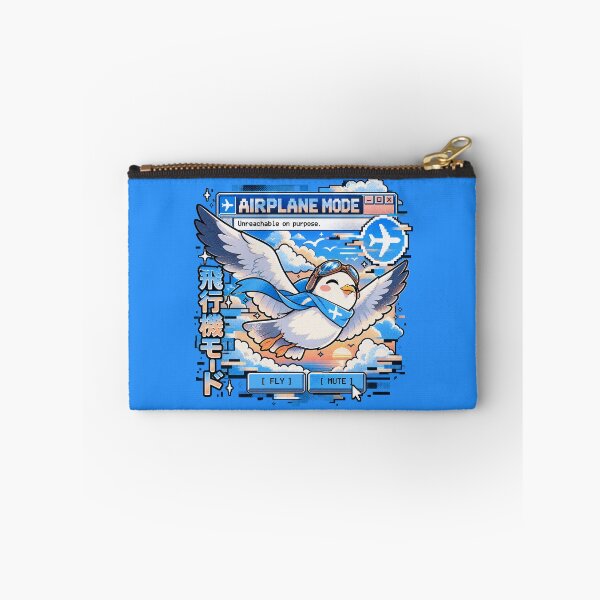 Item preview, Airplane Mode - Relaxed Seagull Glitch Manga designed and sold by Visual Dept..