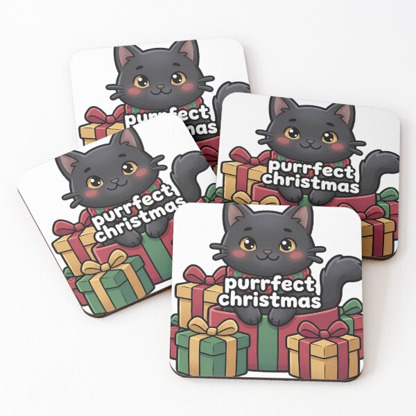 Item preview, Cute Christmas Bombay Kitten on a Stack of Gifts - Purrfect Christmas designed and sold by pumsquare.