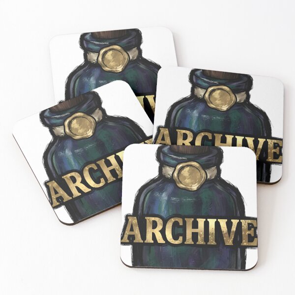 Item preview, Gothic Apothecary Bottle - Cryptid Archive Art designed and sold by IllumeInk.