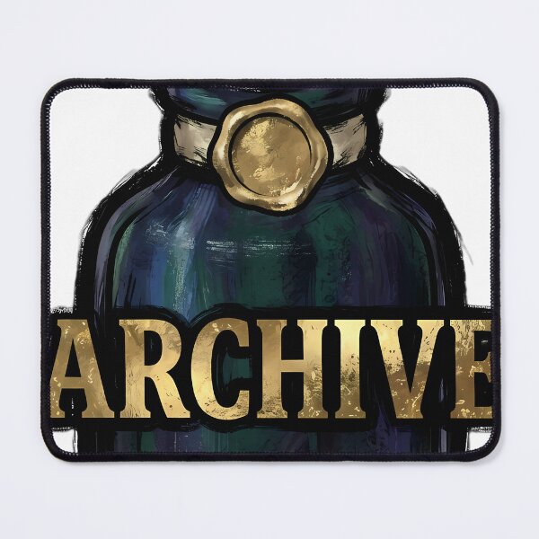 Item preview, Gothic Apothecary Bottle - Cryptid Archive Art designed and sold by IllumeInk.