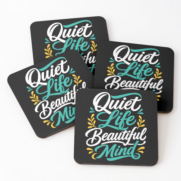 Item preview, Quiet Life Beautiful Mind designed and sold by rejowan-arts.