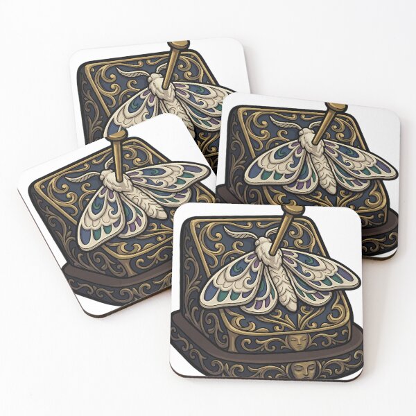 Item preview, Gothic Display Block - Cryptid Records Art designed and sold by IllumeInk.