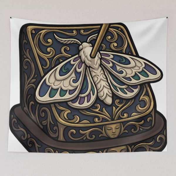 Item preview, Gothic Display Block - Cryptid Records Art designed and sold by IllumeInk.