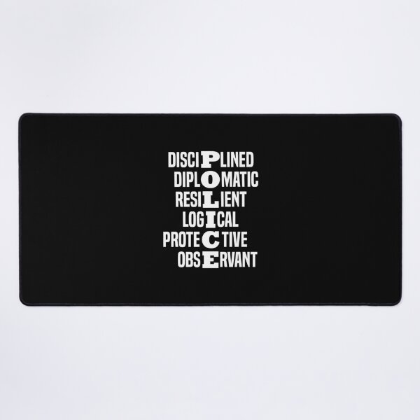 Item preview, Police - Crossword Typographic Design 3 designed and sold by Vector-Artist.