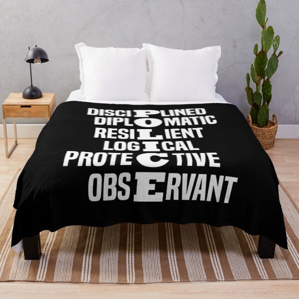 Item preview, Police - Crossword Typographic Design 3 designed and sold by Vector-Artist.