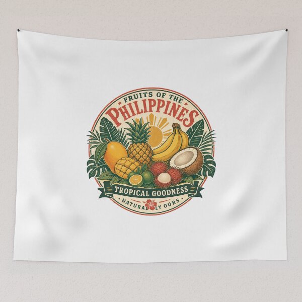 Aperçu de l'œuvre Les fruits des Philippines créée et vendue par GoodPlaceToShop.