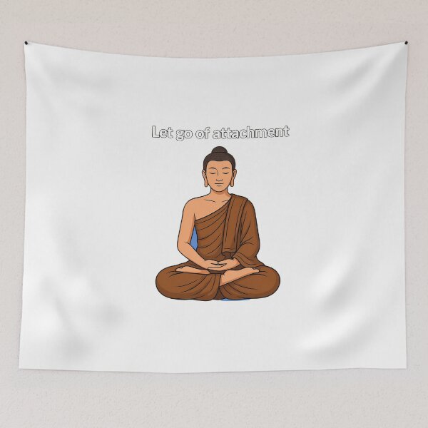 Item preview, Meditation and Let Go of Attachment designed and sold by NiftyWrx.