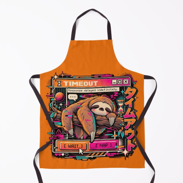 Item preview, Timeout - Slow Sloth Glitch Manga designed and sold by Visual Dept..