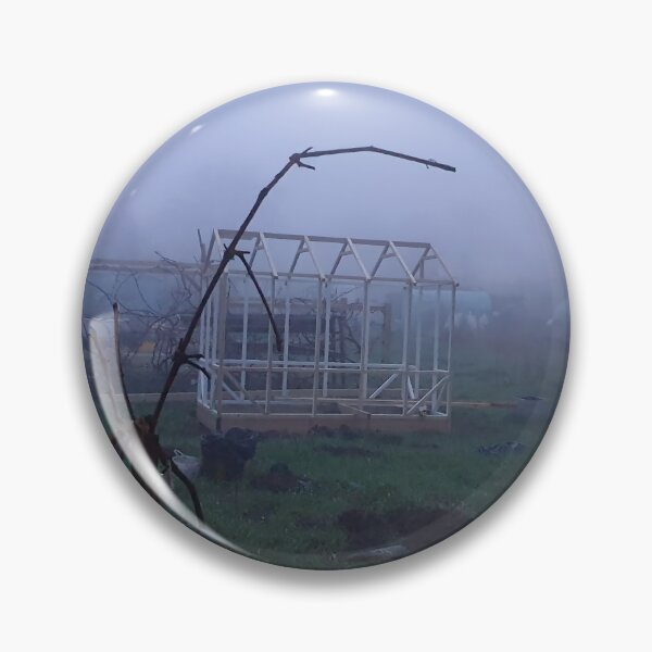Item preview, Foggy Allotment in Early Morning designed and sold by Lu-Lula.