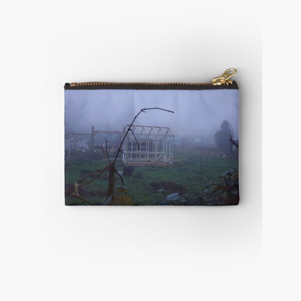 Item preview, Foggy Allotment in Early Morning designed and sold by Lu-Lula.