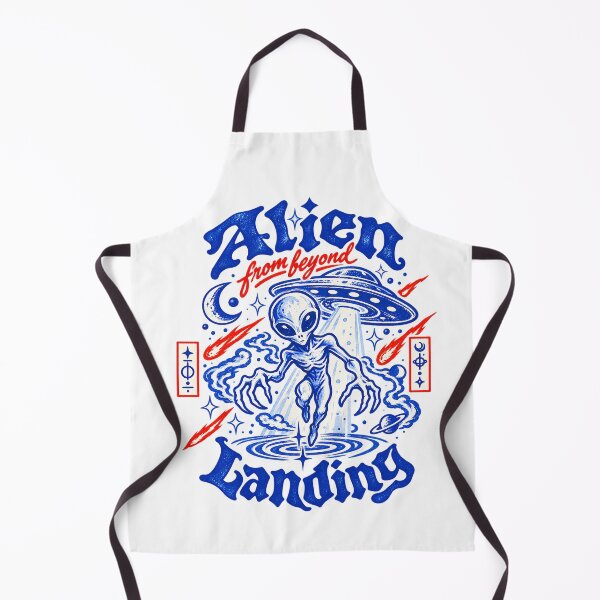 Item preview, Vintage Alien Landing From Beyond Retro UFO designed and sold by zzz888.