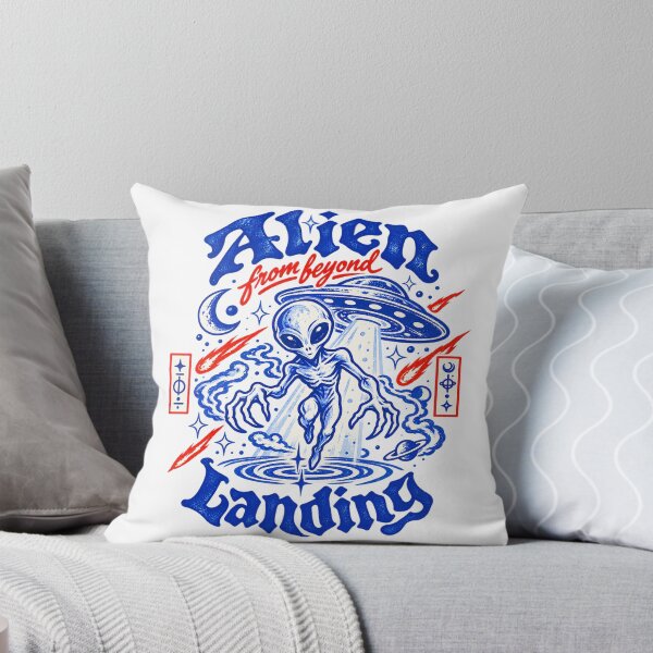 Item preview, Vintage Alien Landing From Beyond Retro UFO designed and sold by zzz888.