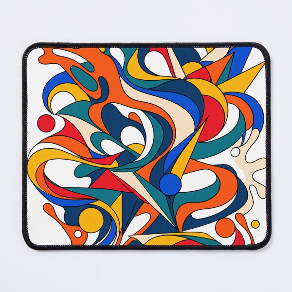 Item preview, Colorful Psychedelic Abstract Swirl Art Shirt designed and sold by InkStinct-Store.