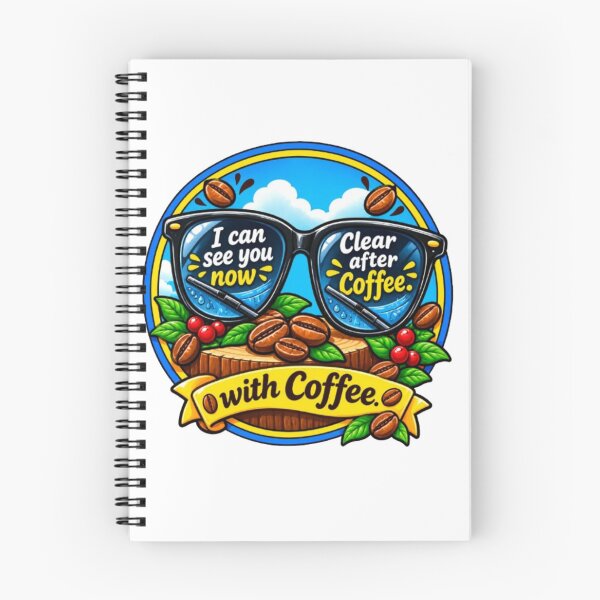 Item preview,  I Can See You Clear After Coffee – Funny Coffee Glasses Sticker designed and sold by HSE1.