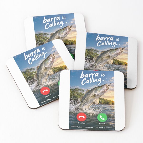 Item preview, Barra Is Calling Barramundi Fishing Accept Phone Meme designed and sold by Yellowriversss.