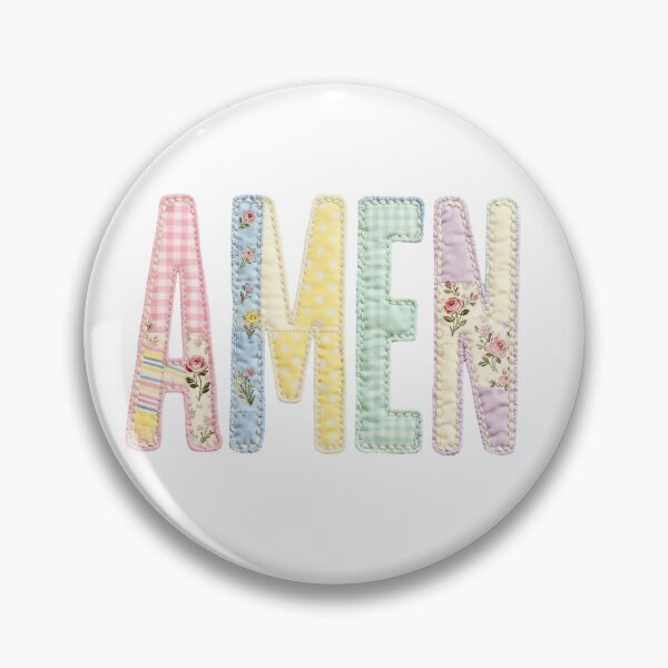 Item preview, amen patchwork designed and sold by pinkmartinii.