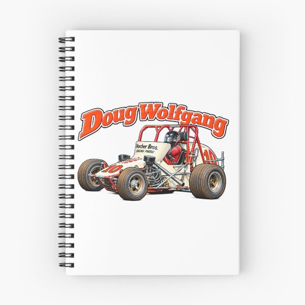 Item preview, Doug Wolfgang USAC CRA Sprint Midget Dirt Race Car  designed and sold by GARAGE75DESIGNS.