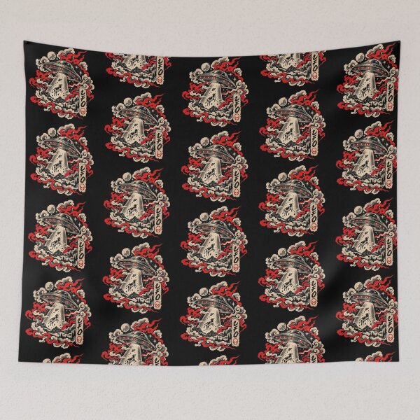 Item preview, Japanese Neo Traditional UFO Cow Abduction designed and sold by zzz888.