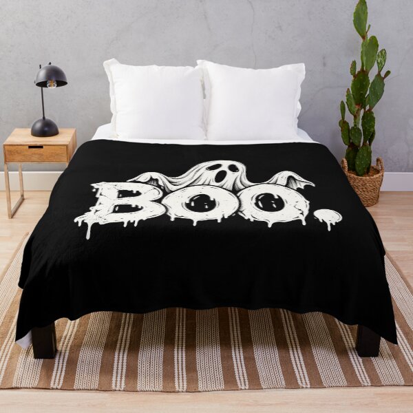 Item preview, Halloween Boo Ghost Spooky Dripping Typography Design designed and sold by stmpdwrld.