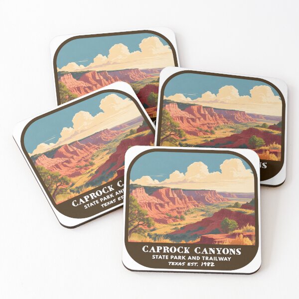 Item preview, Caprock Canyons State Park and Trailway (Texas) designed and sold by RabbitK.