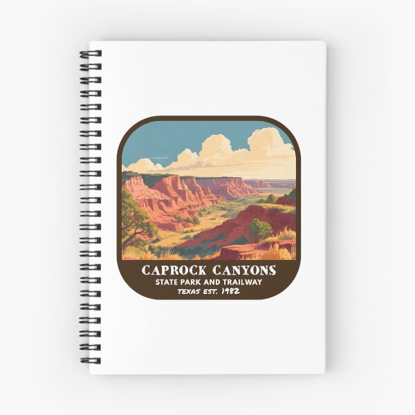 Item preview, Caprock Canyons State Park and Trailway (Texas) designed and sold by RabbitK.