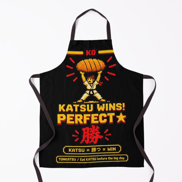 Item preview, Diseño de juego japonés Tonkatsu de 8 bits con pixel art designed and sold by maaameee.
