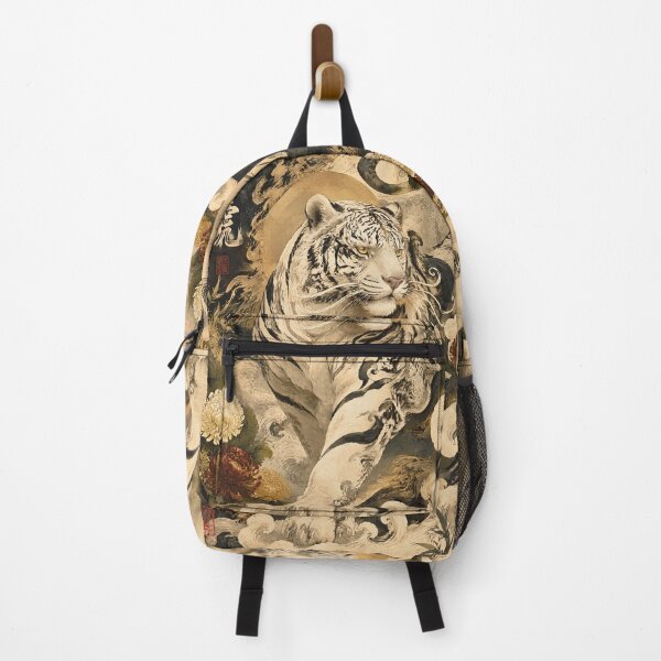 Item preview, White Tiger Guardian | Japanese Mythology Art designed and sold by kaxymax.