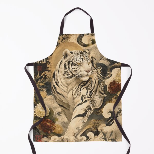 Item preview, White Tiger Guardian | Japanese Mythology Art designed and sold by kaxymax.
