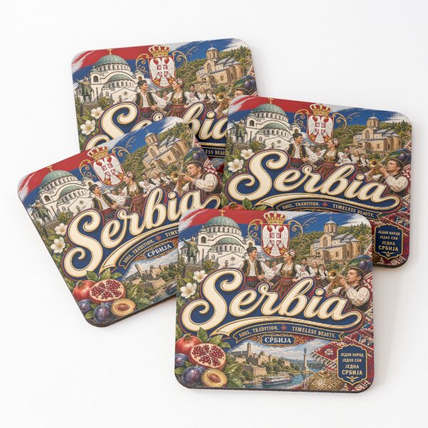 Item preview, A beautiful country of Serbia designed and sold by GoodPlaceToShop.