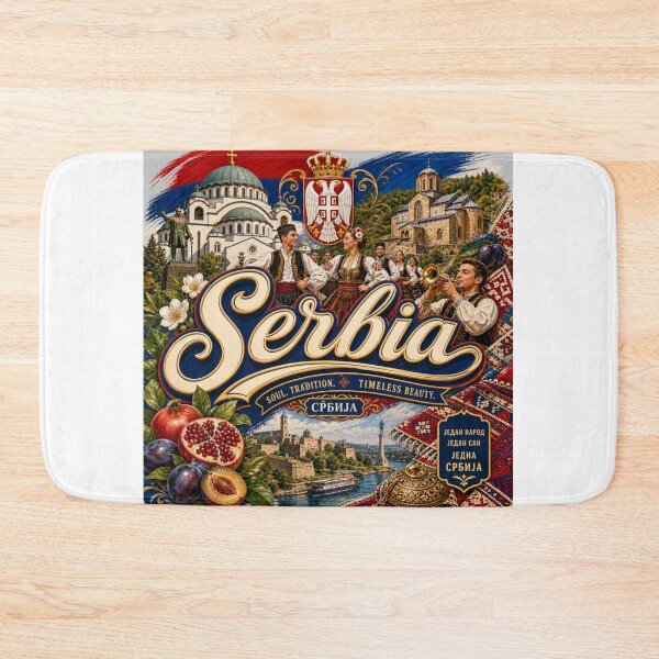 Item preview, A beautiful country of Serbia designed and sold by GoodPlaceToShop.