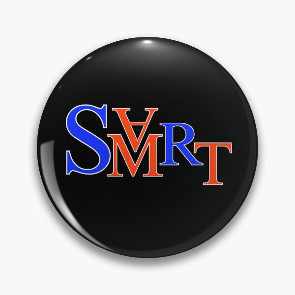 Item preview, SMRT Typography Blue and Orange Serif Lettering designed and sold by Detroja Typography.