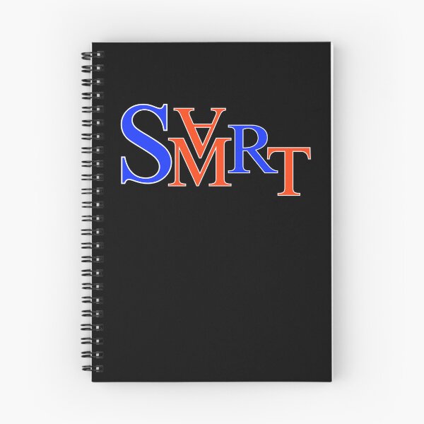 Item preview, SMRT Typography Blue and Orange Serif Lettering designed and sold by Detroja Typography.