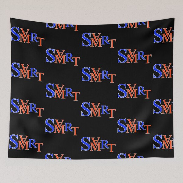 Item preview, SMRT Typography Blue and Orange Serif Lettering designed and sold by Detroja Typography.