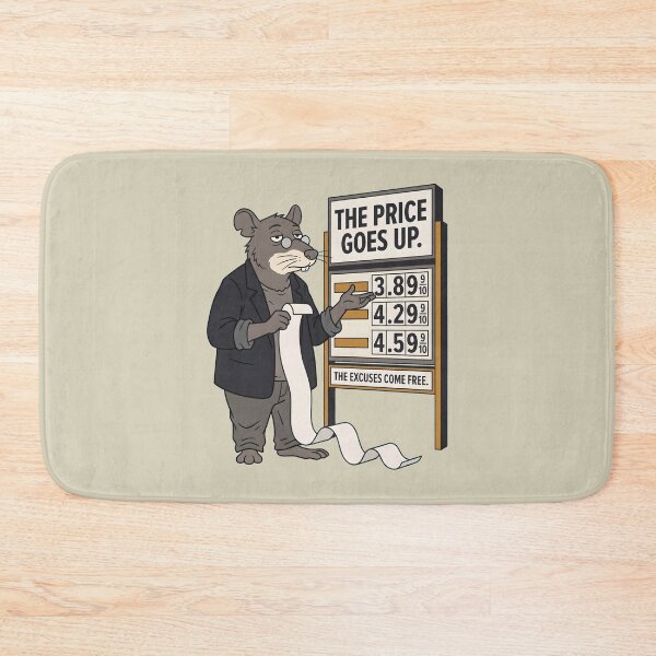 Item preview, The Price Goes Up designed and sold by SplashTastic.