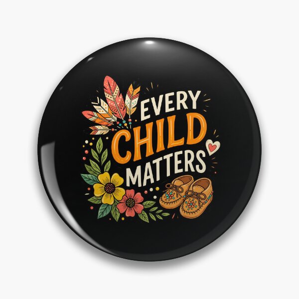 Item preview, Every Child Matters: Indigenous Awareness Native Pride Floral Feather Moccasin Every Orange Day Child Kindness Matter designed and sold by NewaveBoutique.