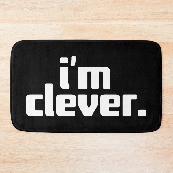 Item preview, i'm clever designed and sold by Andy Mako.