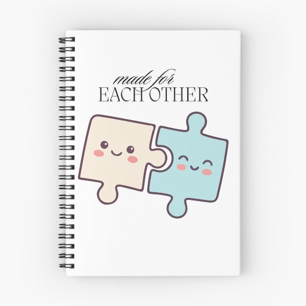 Item preview, Made for Each Other - Romantic Matching Puzzle Pieces designed and sold by Mitti Di Khushboo.