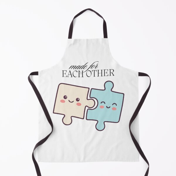 Item preview, Made for Each Other - Romantic Matching Puzzle Pieces designed and sold by Mitti Di Khushboo.