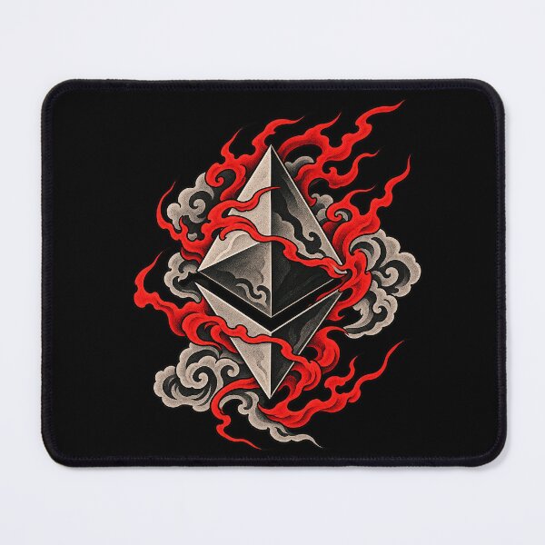 Item preview, Japanese Neo Traditional Fire Ethereum Smoke Crystal designed and sold by zzz888.
