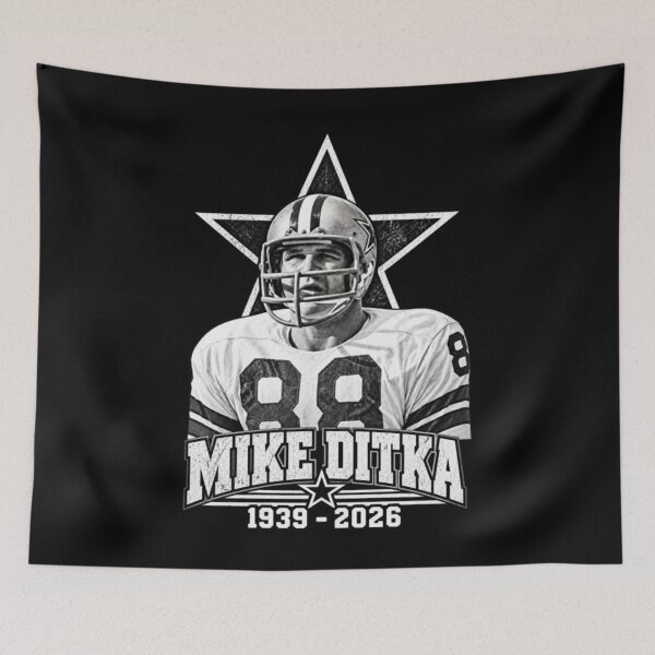 Aperçu de l'œuvre Mémorial de Mike Ditka créée et vendue par aicrgph.