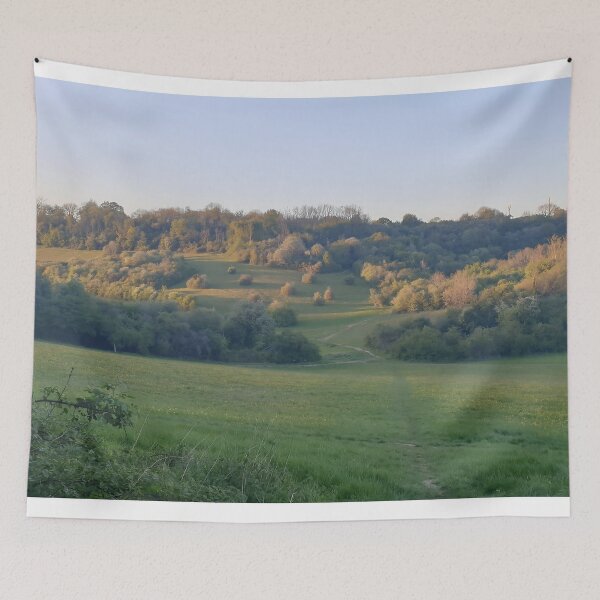 Item preview, Large Valley with Low Sun designed and sold by Lu-Lula.