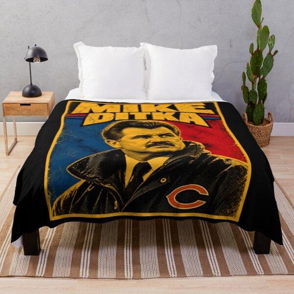 Artikelvorschau, Mike Ditka Retro-Stil entworfen und verkauft von aicrgph.